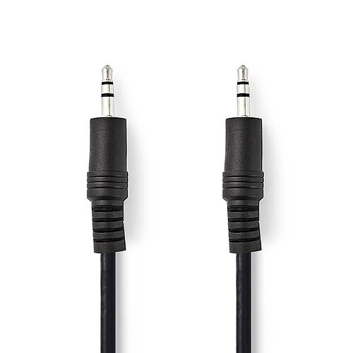 Nedis câble audio stéréo jack 3.5 mm M/M (2 mètres)