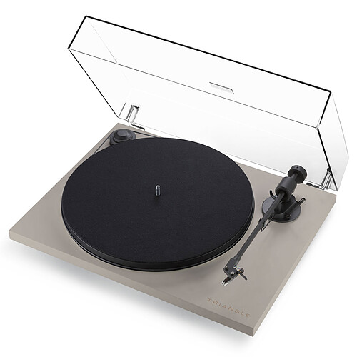 Triangle Platine Vinyle Gris Lin