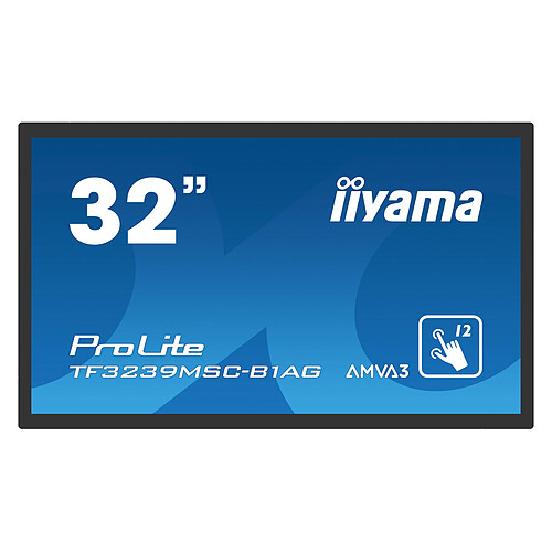 iiyama Ecran 32 pouces Full HD TF3239MSC-B1AG Ecran Pro Lite 32" Tactile