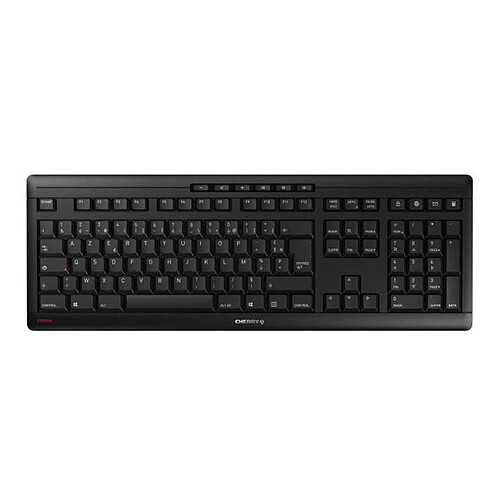 Cherry Stream Keyboard Wireless (noir) - AZERTY, Français