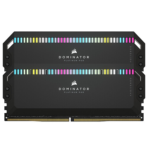 Corsair Dominator Platinum DDR5 RGB 64 Go (2 x 32 Go) 6600 MHz CL32