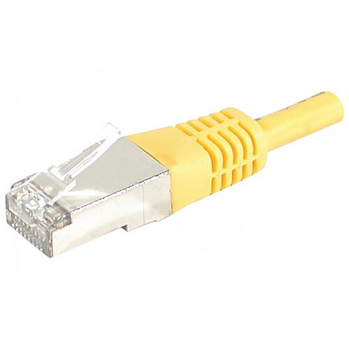 Câble RJ45 catégorie 6 S/FTP 1 m (Jaune)