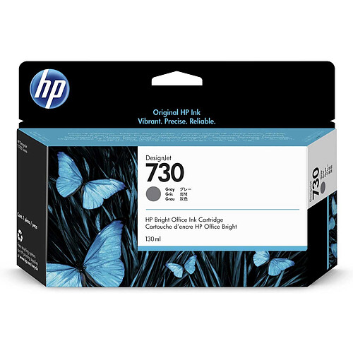 HP 730 (P2V66A) - Gris