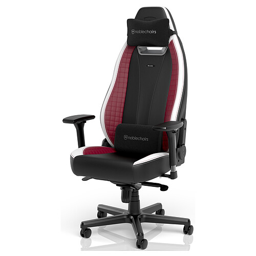 Noblechairs LEGEND (Noir/Blanc/Rouge)