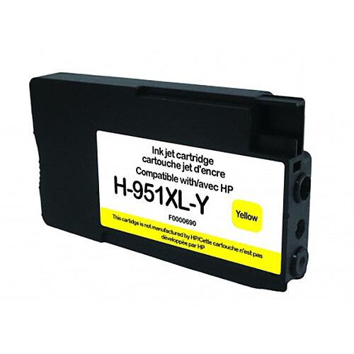 Cartouche H-951XL-Y compatible HP 951XL (Jaune)