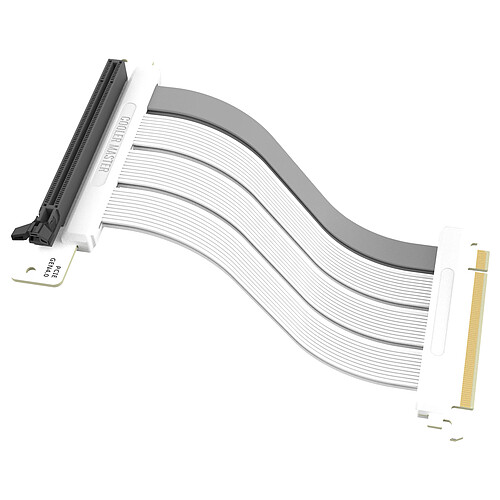 Cooler Master Ltd Cooler Master Master Accessory Riser Cable PCIe 4.0 x16 - 200mm - Blanc