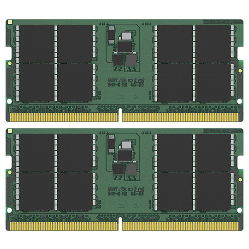 Kingston ValueRAM SO-DIMM 64 Go (2 x 32 Go) DDR5 5200 MHz CL42 DR X8