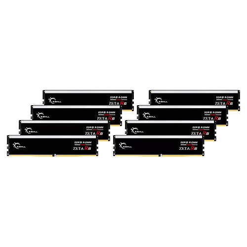 G.Skill Zeta R5 384 Go (8 x 48 Go) DDR5 ECC Registered 6000 MHz CL30