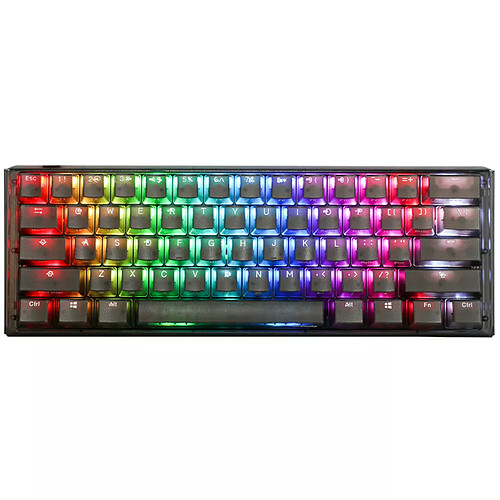Ducky Channel One 3 Mini Aura Black (Cherry MX Silent Red)