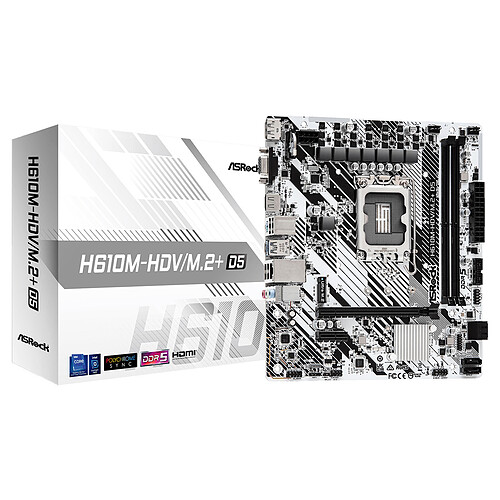 ASRock H610M-HDV/M.2+ D5