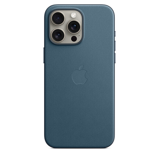 Apple FineWoven with MagSafe Bleu Pacifique Apple iPhone 15 Pro Max