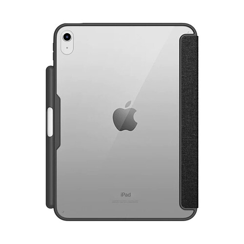 QDOS Etui Folio Muse pour iPad Air 10.9" - Transparent Gris