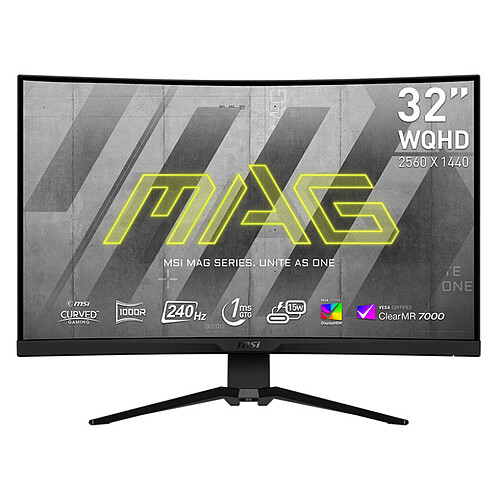 MSI 31.5" LED - MAG 325CQRXF