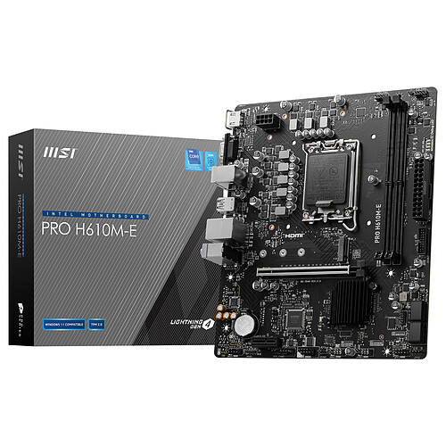 MSI PRO H610M-E