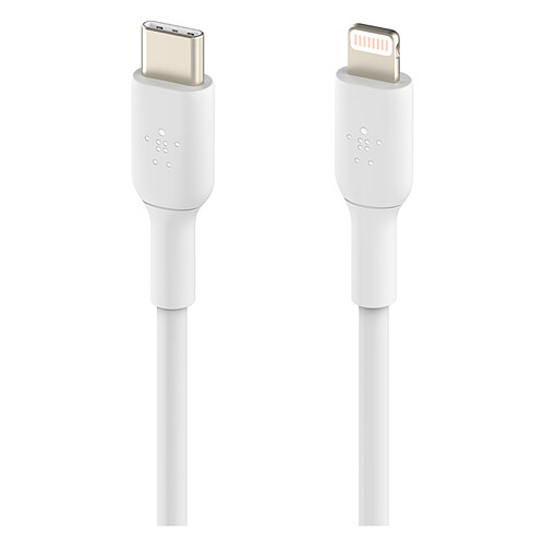 Belkin Boost Charge USB-C vers Lightning (Blanc) - 2 m