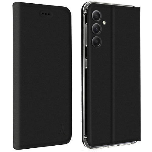 Akashi Etui Folio Porte Carte Noir Samsung Galaxy A05s