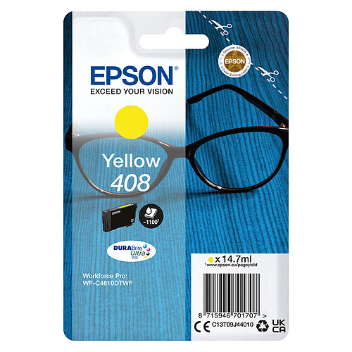 Epson Singlepack Lunettes 408 Jaune