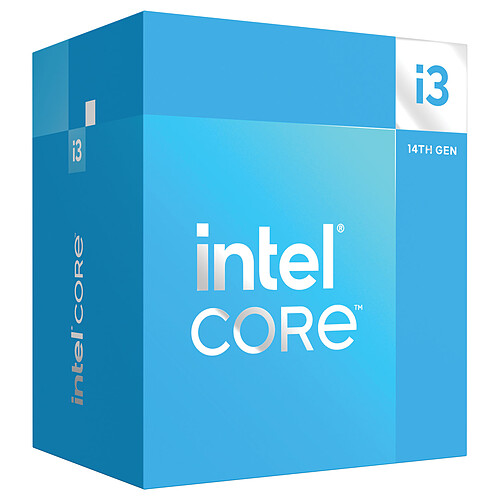 Intel Core i3-14100F (jusqu'à 4.7 GHz) 