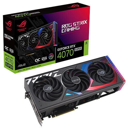 ASUS ROG Strix GeForce RTX 4070 SUPER OC Edition 12 GB