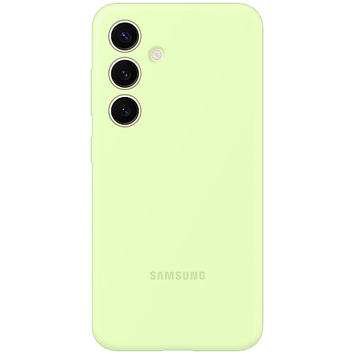 Samsung Coque Silicone Vert Clair Galaxy S24