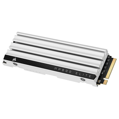 Corsair MP600 ELITE 2 To Avec dissipateur (Blanc) 