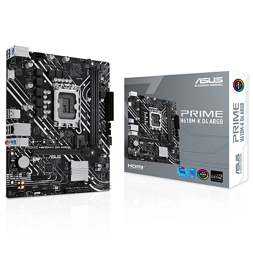 ASUS PRIME H610M-K D4 ARGB