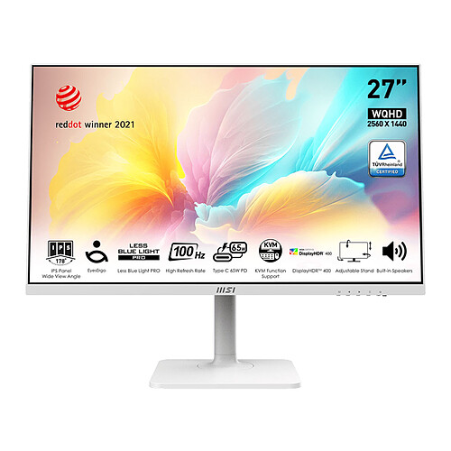 MSI 27" LED - Modern MD272QXPW