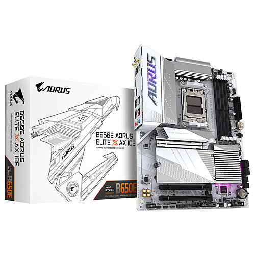 Gigabyte B650E AORUS ELITE X AX ICE