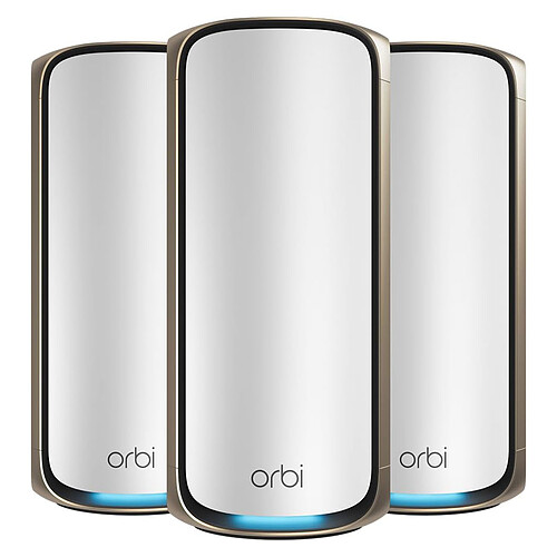 Netgear Orbi WiFi 7 Série 970 Routeur + 2 Satellites (RBE973S)