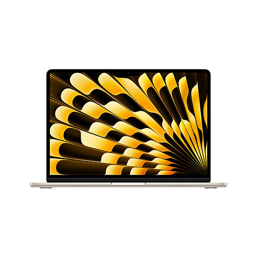 Apple MacBook Air M3 13 pouces (2024) Lumière stellaire 16 Go/256 Go (MC8J4FN/A)