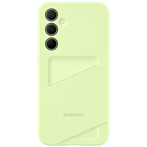 Samsung Coque Porte Carte Vert Clair Galaxy A35 5G