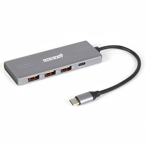 INOVU Hub USB-C vers 3x USB-A et 1x USB-C