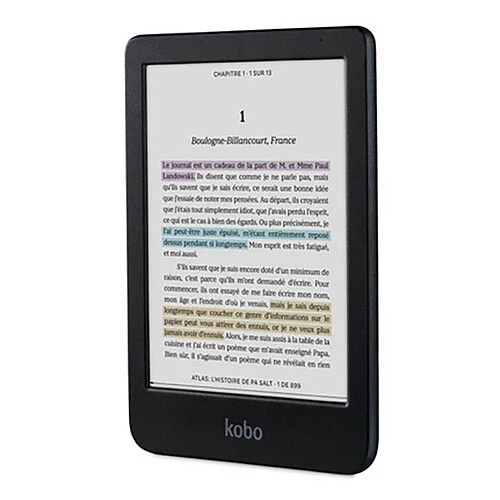 Kobo Clara Colour Noir