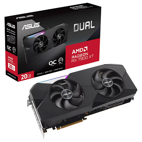 ASUS DUAL Radeon RX 7900 XT OC Edition 20GB GDDR6