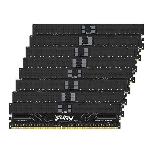 Kingston FURY Renegade Pro 128 Go (8 x 16 Go) DDR5 6000 MHz CL32