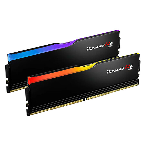 G.Skill Ripjaws M5 RGB 32 Go (2 x 16 Go) DDR5 6800 MHz CL34 - Noir