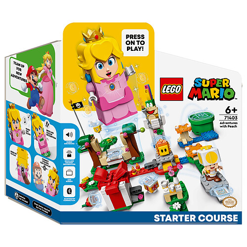 LEGO Super Mario 71403 Pack de Démarrage Les Aventures de Peach