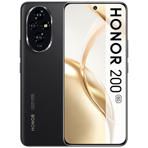 Honor 200 5G Noir (12 Go / 512 Go) · Reconditionné