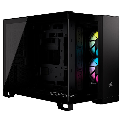 Corsair 2500X - Micro ATX - Noir - Avec fenêtre