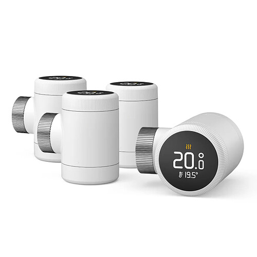 Tado Têtes Thermostatiques Intelligentes X - Pack Quattro