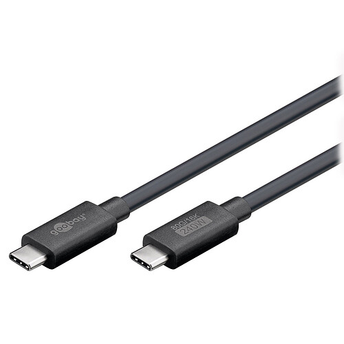 Goobay Câble USB 3.2 Gen. 2x2 Type C (M/M) - Power Delivery - 1 m