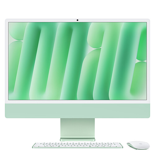 Apple iMac M4 (2024) 24" 16 Go 256 Go Vert (MWUY3FN/A-MKPN)