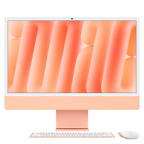 Apple iMac M4 (2024) 24" 16 Go 512 Go Orange (Z1E8-512GB-MKPN)
