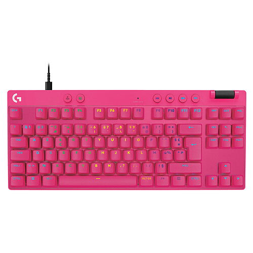 Logitech G Pro X TKL Rapid Linear (Magenta)