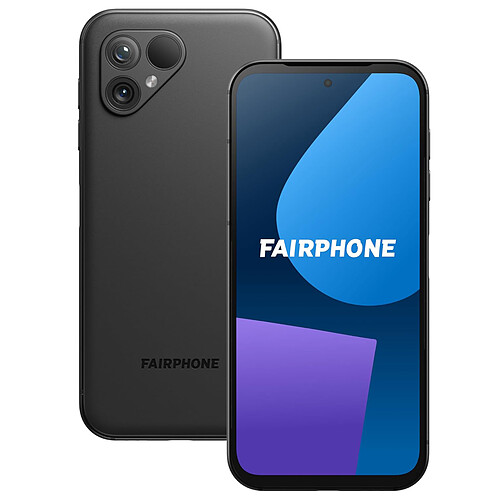 Fairphone 5 Noir (8 Go / 256 Go) · Occasion