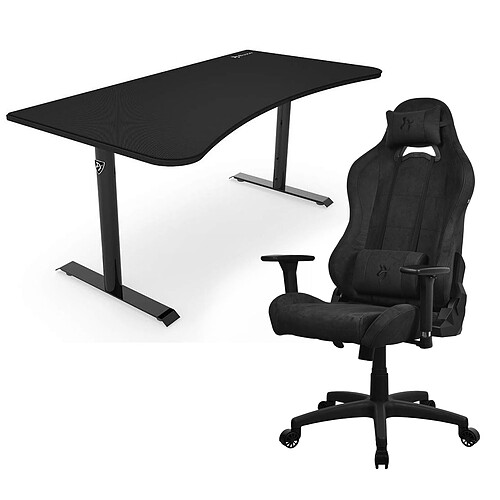 Arozzi Arena Torretta Desk Bundle (Noir)