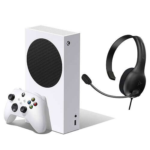 Microsoft Xbox Series S Blanc (512 Go) + PDP LVL30 OFFERT !