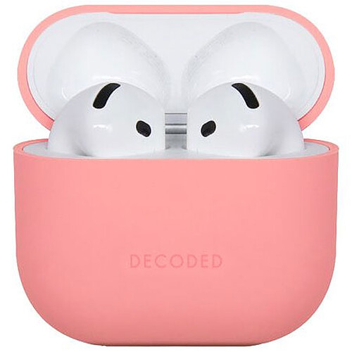 DECODED Silicone AirCase Rose AirPods 4e Gen