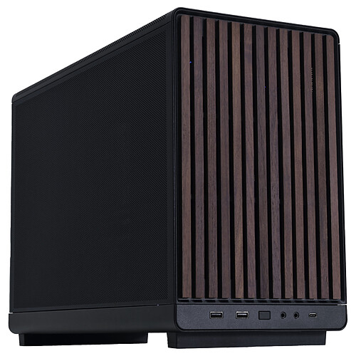 Lian Li A3-mATX (Noir/Bois Foncé)