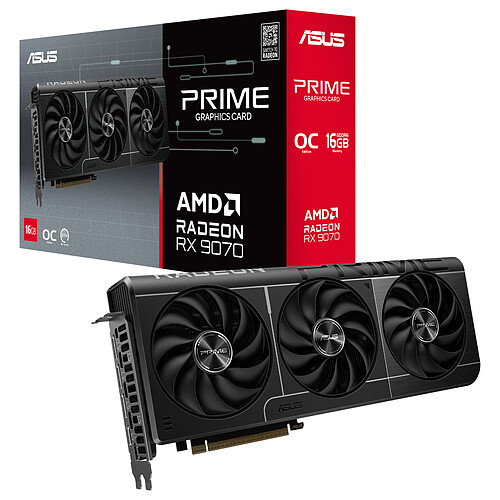 ASUS Prime Radeon RX 9070 OC Edition 16GB GDDR6